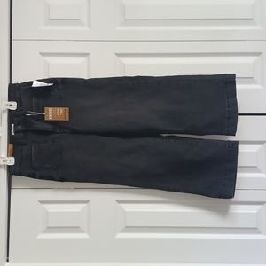 Kensie the kaya high rise wide leg black jeans size 2/26